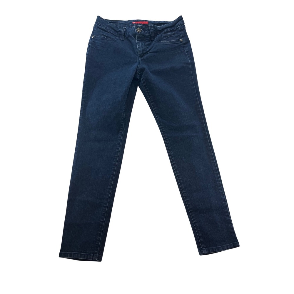 ELLE Womens Dark Wash‎ Skinny Jeans Size 10R